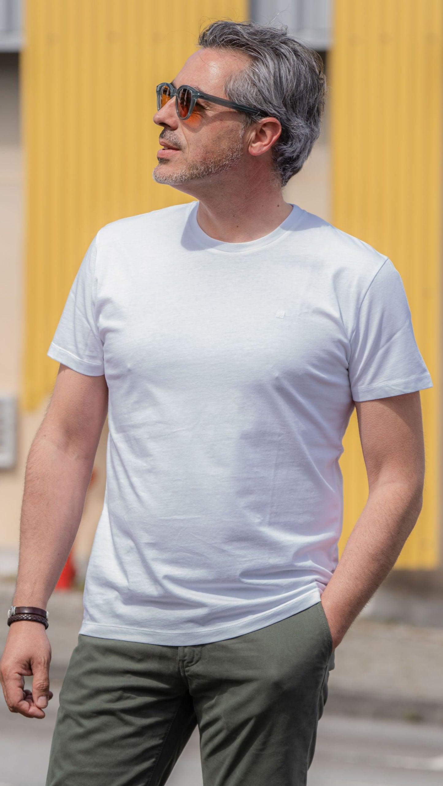 T-shirt Básica Algodão